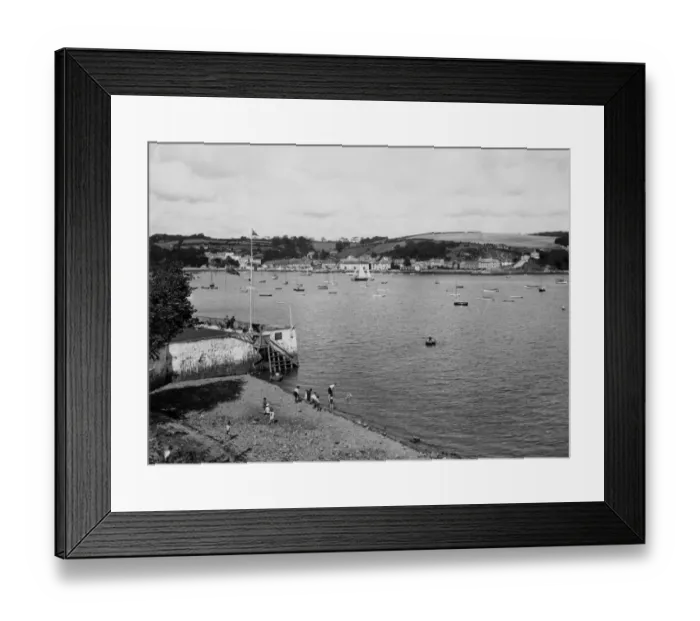 Framed Print : Flushing, Cornwall, 1928