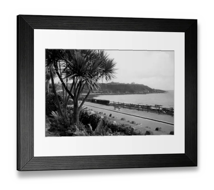 Framed Print : Falmouth - Pendennis Head, September 1930 Framed Print : Falmouth - Pendennis Head, September 1930