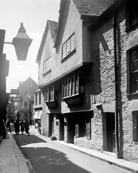 Fore Street, Fowey, Cornwall, c. 1930s