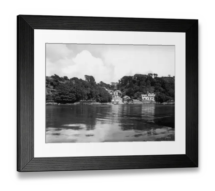Framed Print : Bodinnick, Cornwall, July 1947 Framed Print : Bodinnick, Cornwall, July 1947