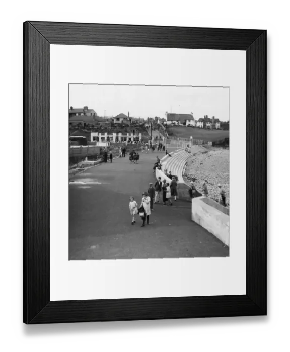 Framed Print : Cold Knap Beach, Barry Island, Wales, August 1927 Framed Print : Cold Knap Beach, Barry Island, Wales, August 1927