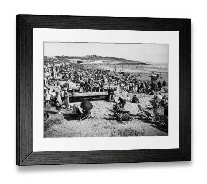 Framed Print : Barry Island, Glamorgan, Wales, August 1927 Framed Print : Barry Island, Glamorgan, Wales, August 1927