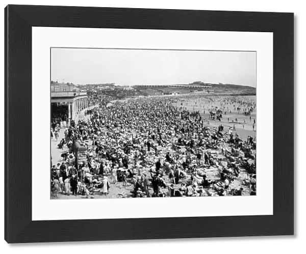 Barry Island Beach, Wales, August 1938