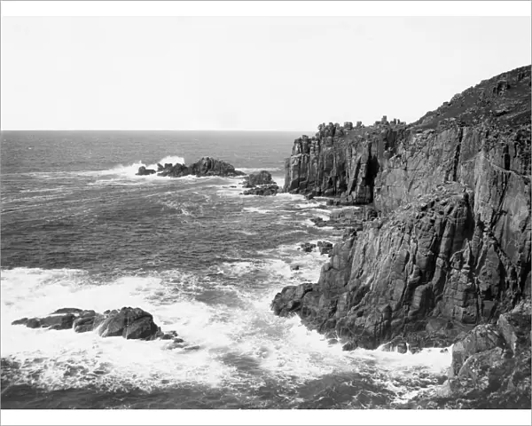 Lands End, Cornwall, February 1924