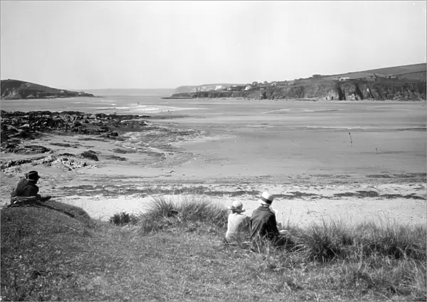 Bantham & Bigbury Sands, Devon, summer 1928