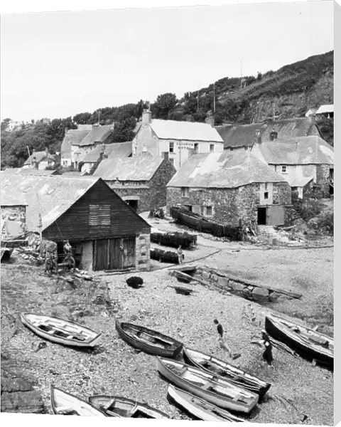 Cadgwith Beach, Cornwall, c. 1920s