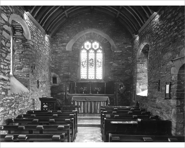 Govan Haven, Interior of St Just Church, July 1947