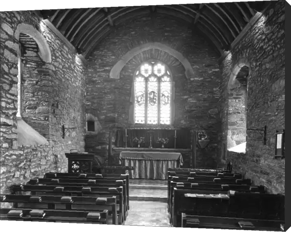 Govan Haven, Interior of St Just Church, July 1947
