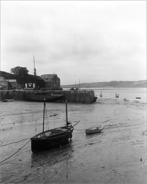 Padstow Harbour, Cornwall, August 1927