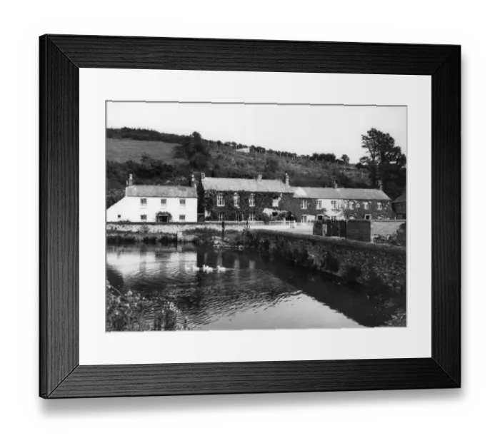 Framed Print : Pentewan, Cornwall, September 1928 Framed Print : Pentewan, Cornwall, September 1928
