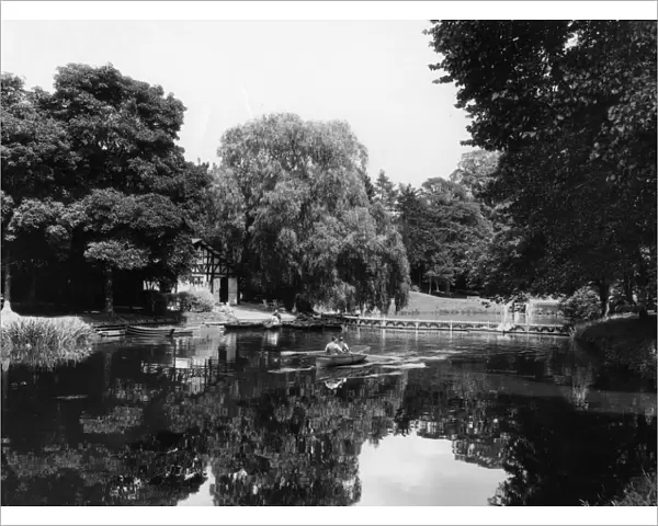 Pittville Park, Cheltenham, July 1939