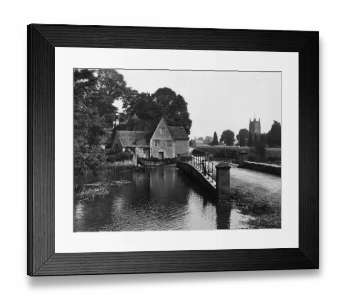 Framed Print : Fairford, August 1925