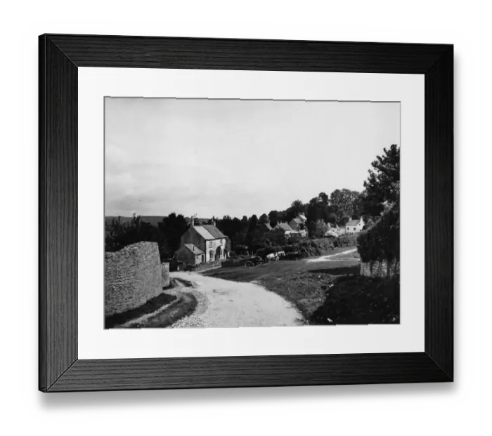 Framed Print : Minchinhampton, August 1924 Framed Print : Minchinhampton, August 1924