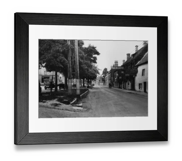 Framed Print : Northleach, June 1930 Framed Print : Northleach, June 1930