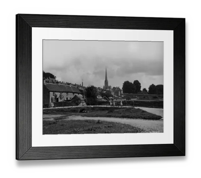Framed Print : Tetbury, August 1924 Framed Print : Tetbury, August 1924