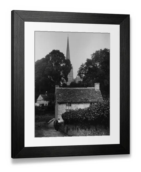 Framed Print : Tetbury, August 1924 Framed Print : Tetbury, August 1924