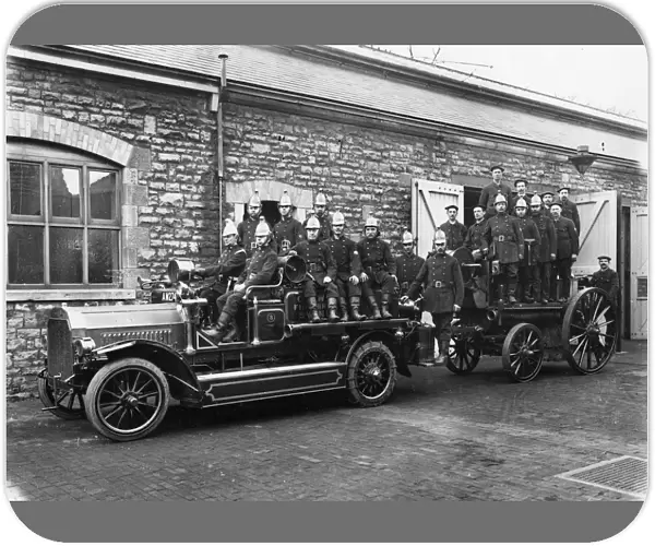 Swindon Works Fire Brigade, 1916