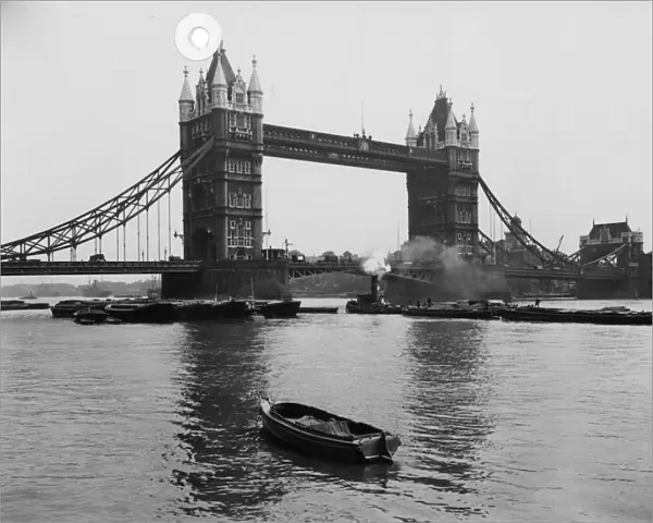 Tower Bridge, London, June 1929