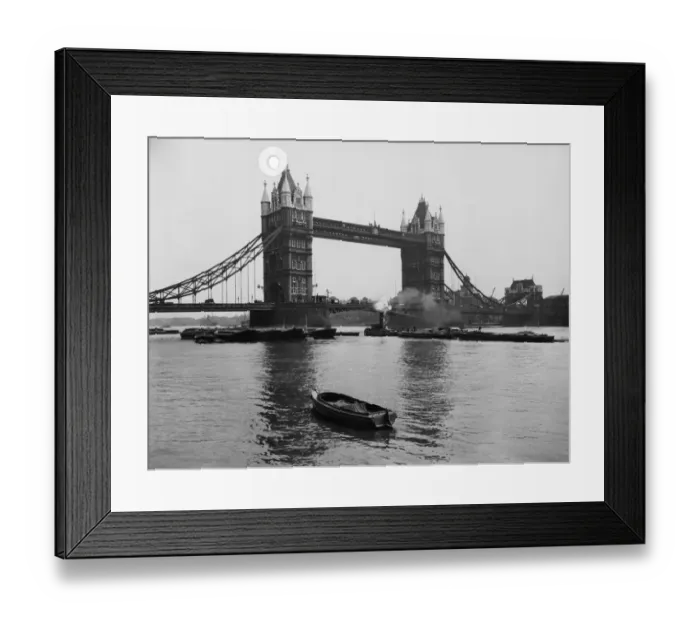 Framed Print : Tower Bridge, London, June 1929