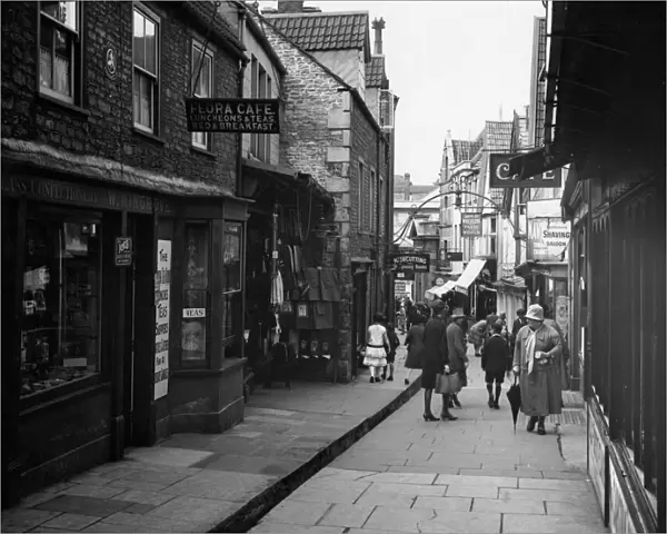Cheap Street, Frome, August 1929