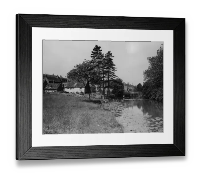 Framed Print : River Avon, Chippenham, c. 1930