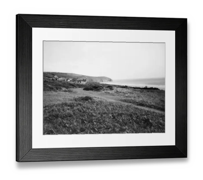 Framed Print : Praa Sands, Cornwall, August 1928 Framed Print : Praa Sands, Cornwall, August 1928