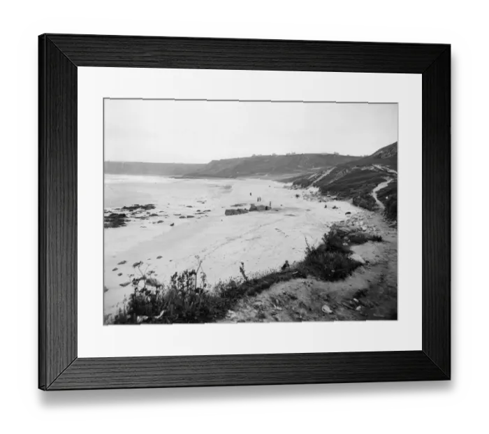 Framed Print : Sennen Cove, Cornwall, c. 1910 Framed Print : Sennen Cove, Cornwall, c. 1910