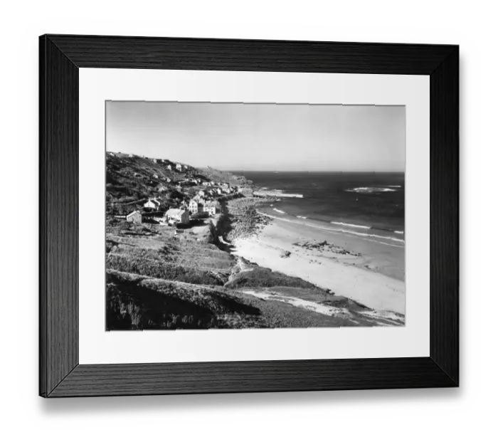 Framed Print : Sennen Cove and Whitesand Bay, Cornwall