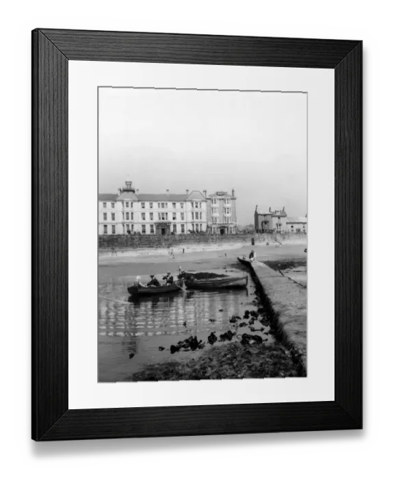 Framed Print : Penzance Promenade, August 1928