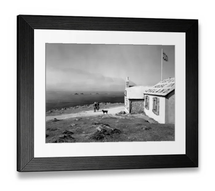 Framed Print : First & Last House in England, Lands End Framed Print : First & Last House in England, Lands End