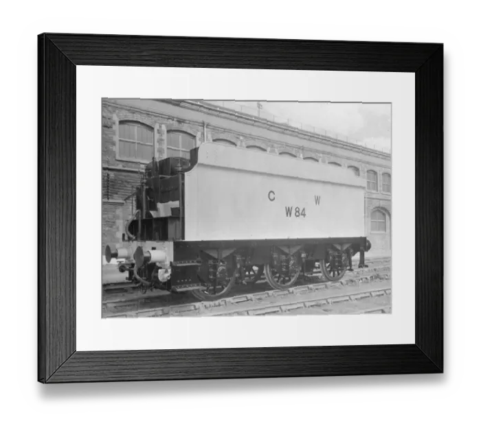 Framed Print : Great Western Tender, No. W84, formerly No. 2641, 1941 Framed Print : Great Western Tender, No. W84, formerly No. 2641, 1941