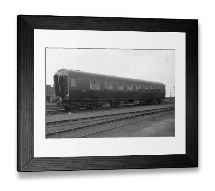 Framed Print : Carriage No. 4329 from US General Dwight D. Eisenhowers Alive train in 1942 Framed Print : Carriage No. 4329 from US General Dwight D. Eisenhowers Alive train in 1942