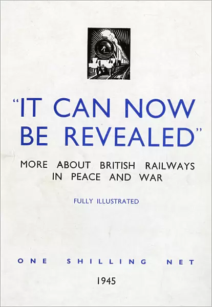 World War 2 booklet It Can Now Be Revealed, published 1945