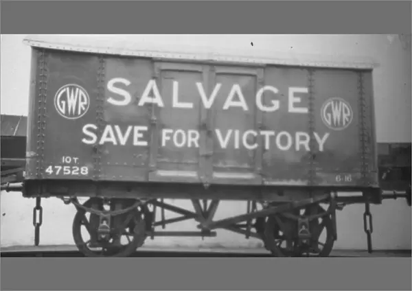 Iron Mink Wagon converted into a salvage van, c. 1940