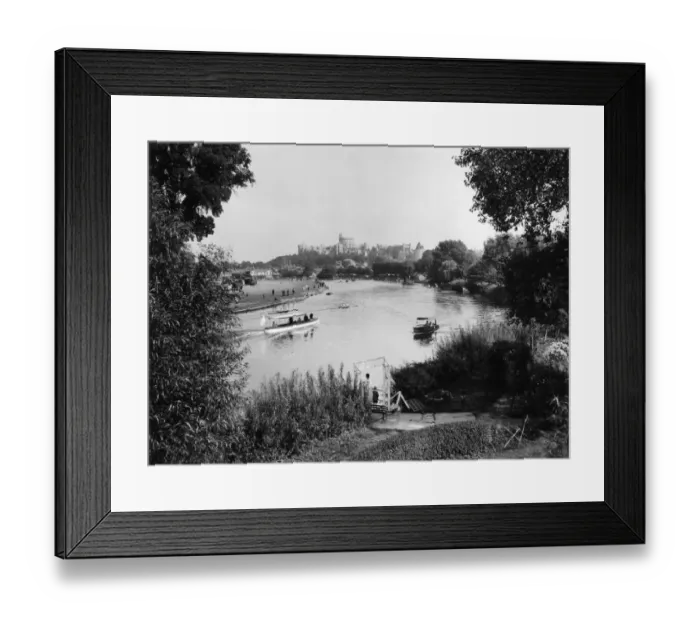 Framed Print : Windsor Castle, August 1928