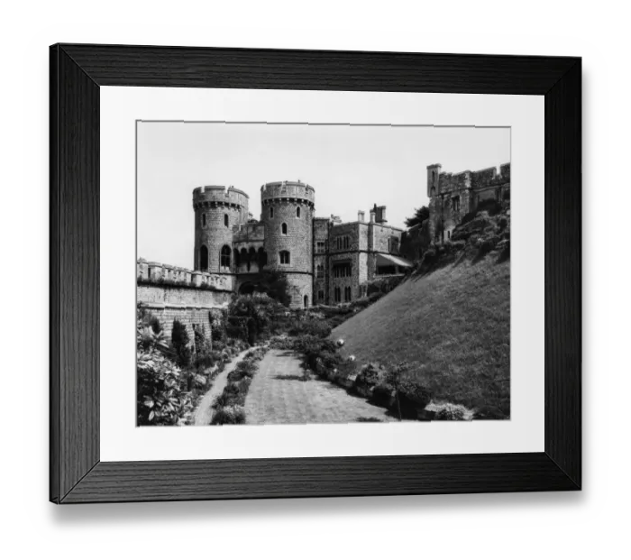 Framed Print : Norman Gate, Windsor Castle, 1930