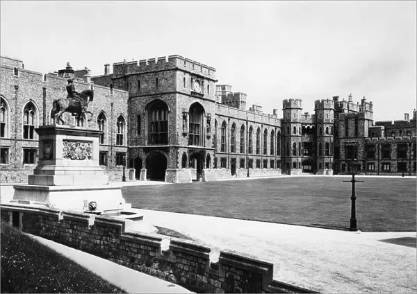 The Quadrangle, Windsor Castle, 1930