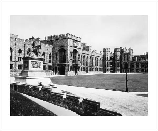 The Quadrangle, Windsor Castle, 1930