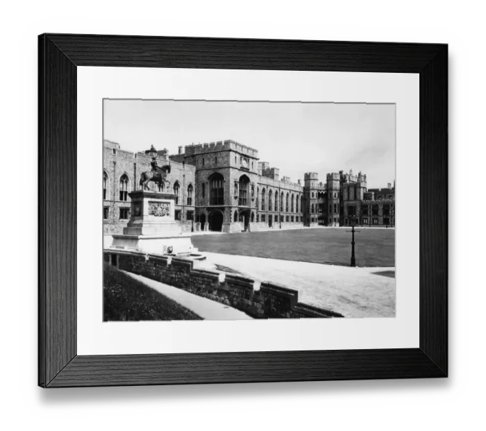 Framed Print : The Quadrangle, Windsor Castle, 1930 Framed Print : The Quadrangle, Windsor Castle, 1930