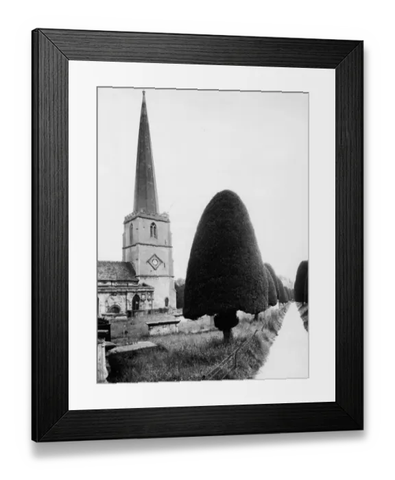 Framed Print : Painswick, Gloucestershire, June 1937 Framed Print : Painswick, Gloucestershire, June 1937