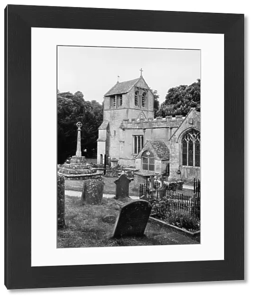 North Cerney Church, Cotswolds, Gloucestershire, June 1937