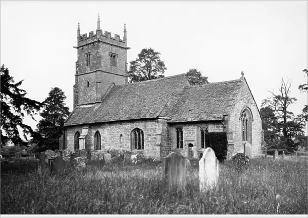 Didbrook Church, Cotswolds, June 1937