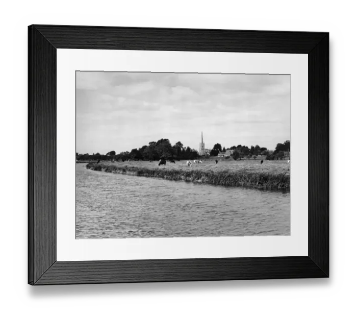 Framed Print : Lechlade, Gloucestershire, September 1948 Framed Print : Lechlade, Gloucestershire, September 1948