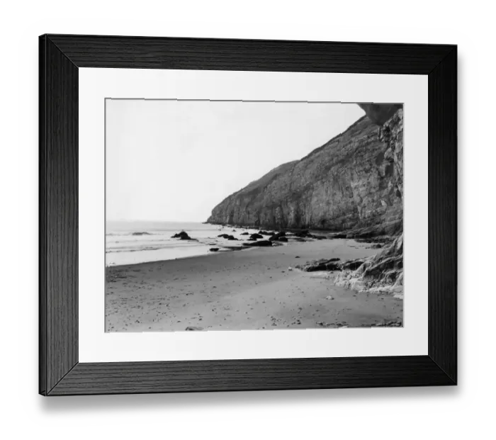 Framed Print : Pendine Sands, South Wales, September 1924