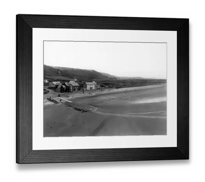 Framed Print : Pendine Sands, South Wales, September 1924