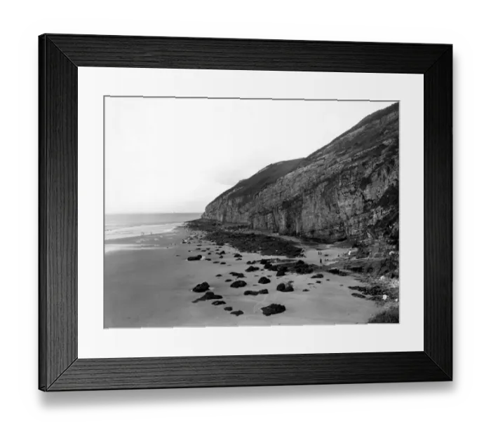Framed Print : Pendine Sands, South Wales, September 1924