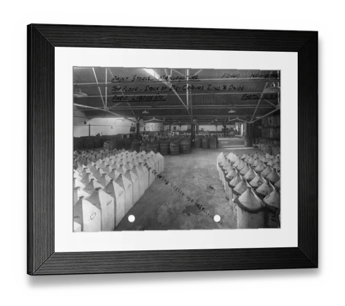 Framed Print : No 24 Shop, Paint Stores, 1938
