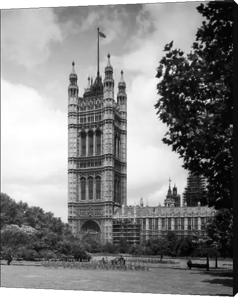 Victoria Tower, London, June 1929
