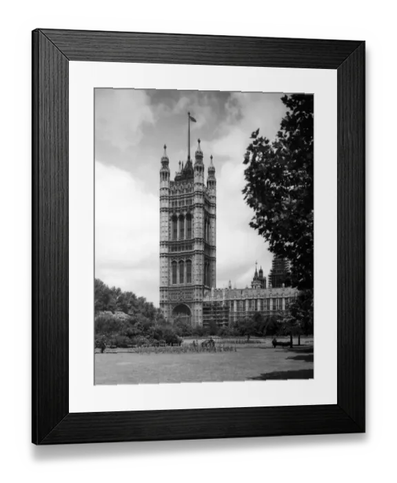Framed Print : Victoria Tower, London, June 1929 Framed Print : Victoria Tower, London, June 1929