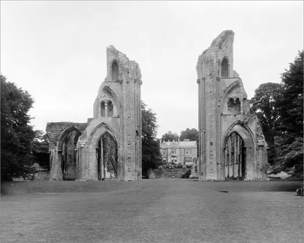 Glastonbury Abbey, Somerset, c. 1920s